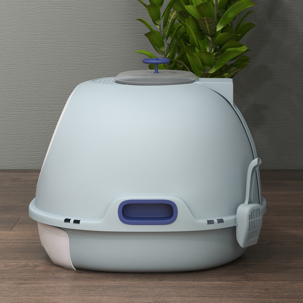 Enclosed cat litter box – image 1