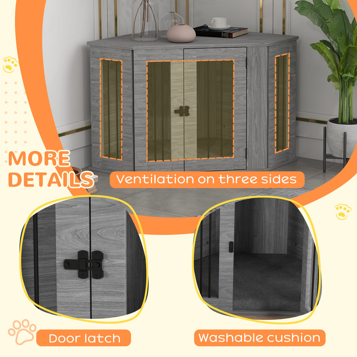 Dog crate side table – image 4