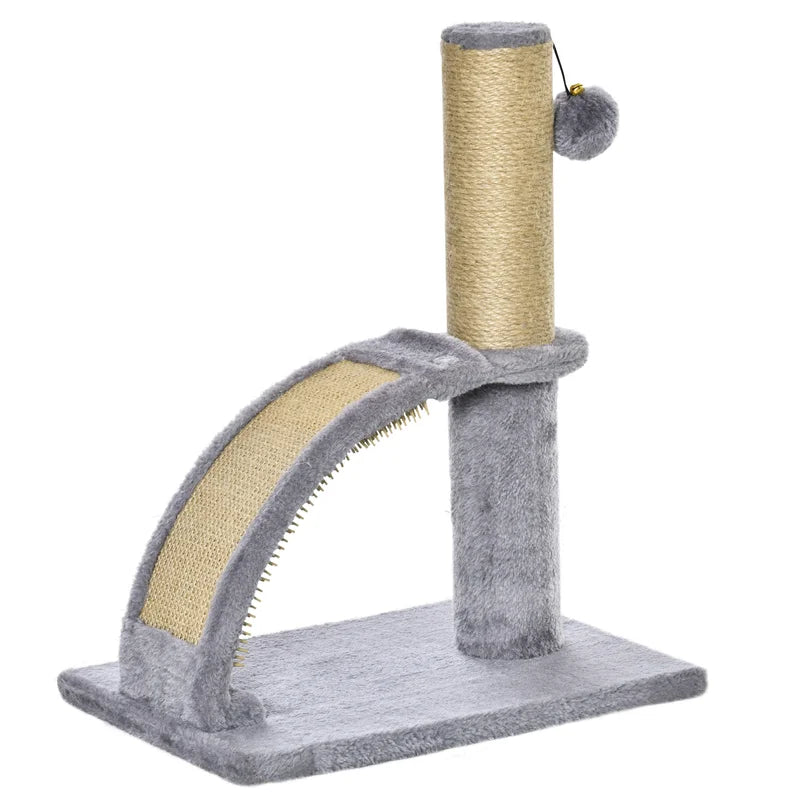PawHut cat scratching activity centre – image 2
