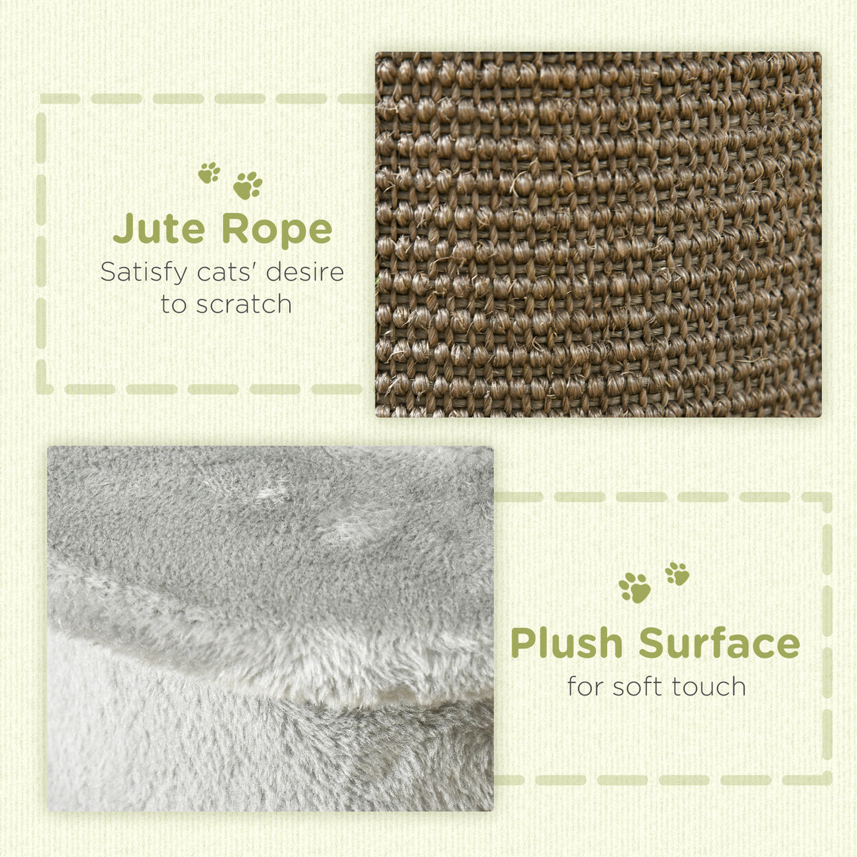 PawHut sisal cat scratching post – image 4