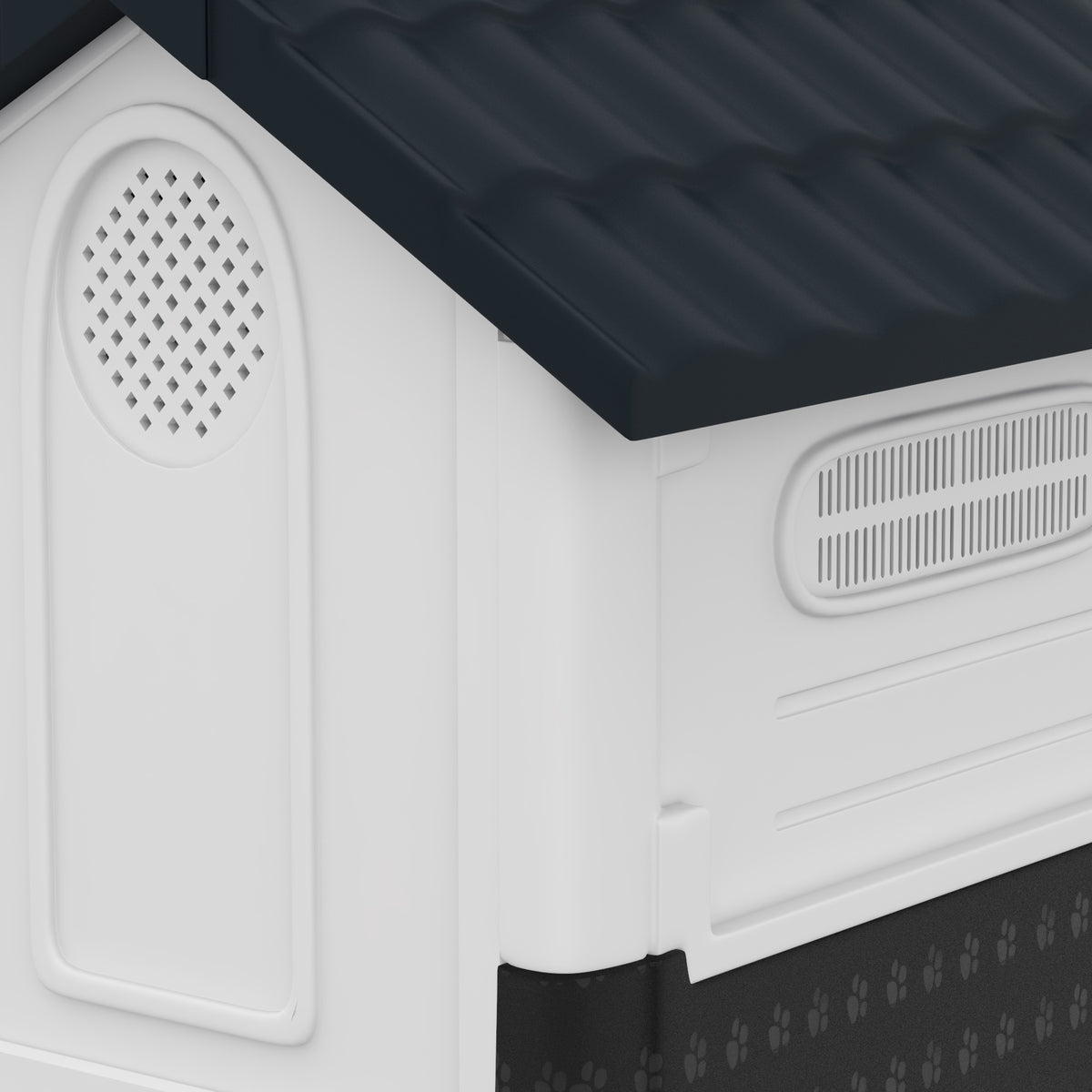 Plastic dog kennel – image 1
