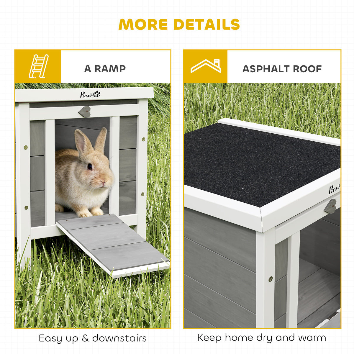 Wooden rabbit and guinea pig house – image 3