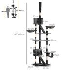 Floor-to-ceiling cat tree – image 1