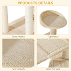 Beige cat tree – image 3