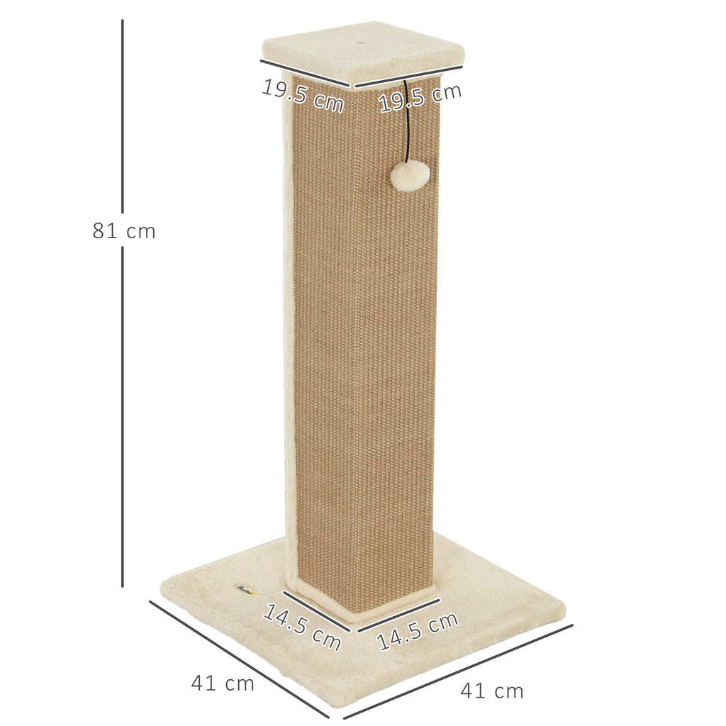 Jute cat scratching post – image 4