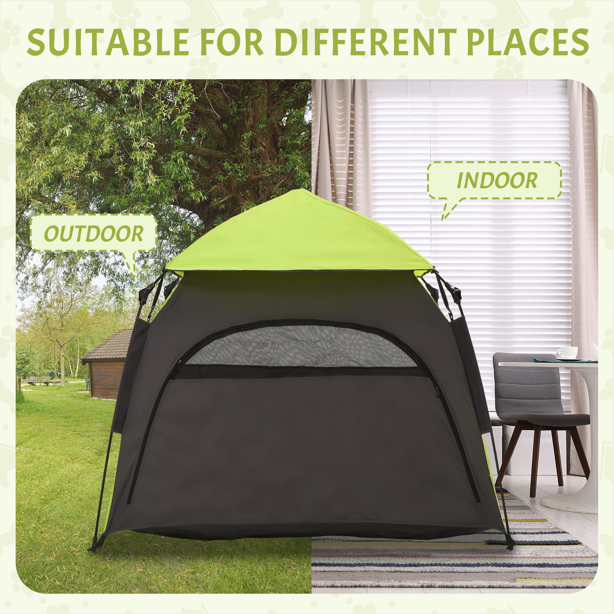 Folding dog and cat tent – image 4