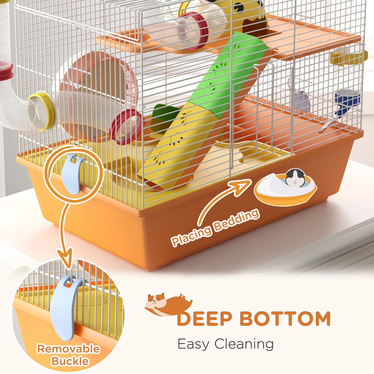Three-tier hamster cage – image 3