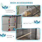 Grey bird cage – image 4