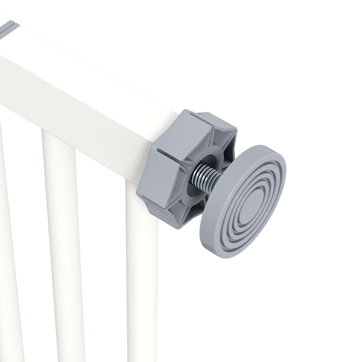 Auto-close pet safety gate with extension – image 2
