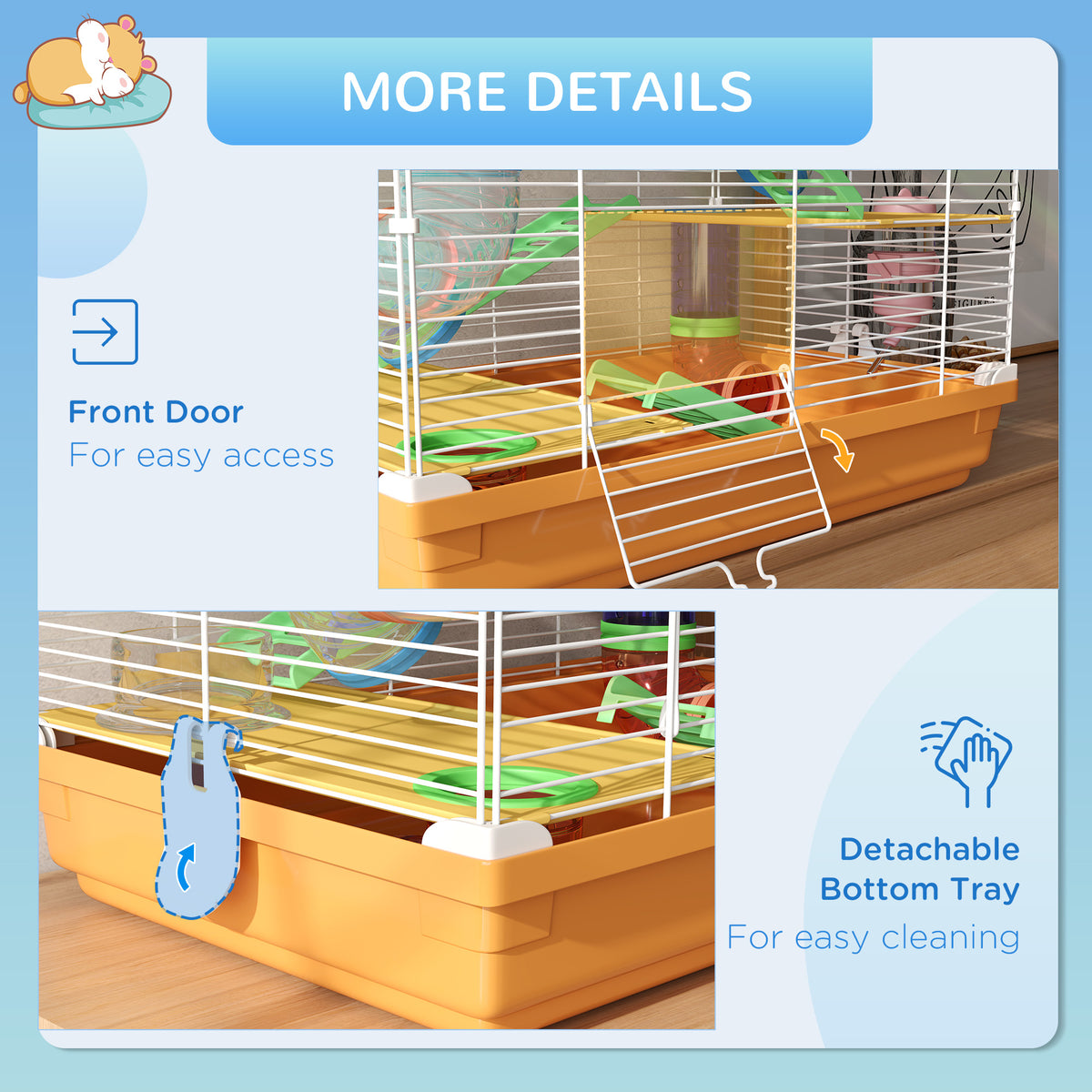 Five-tier hamster cage – image 2
