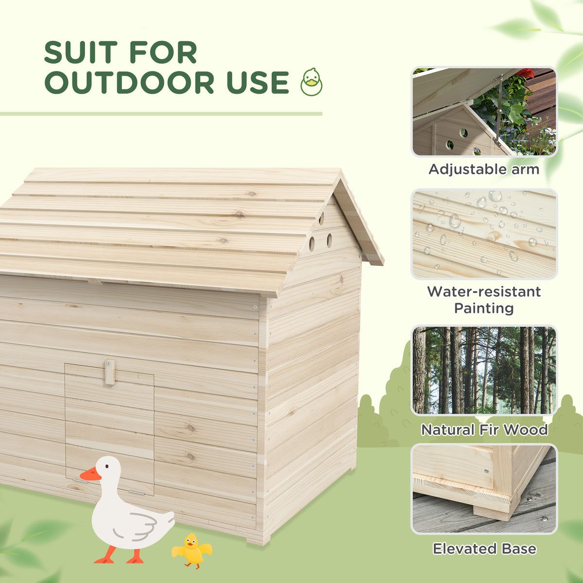 Wooden duck house – image 4