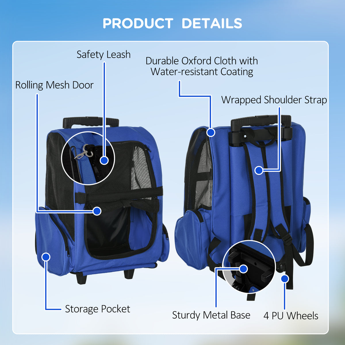 Pet carrier backpack – image 4