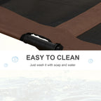 Large raised mesh pet bed – image 5