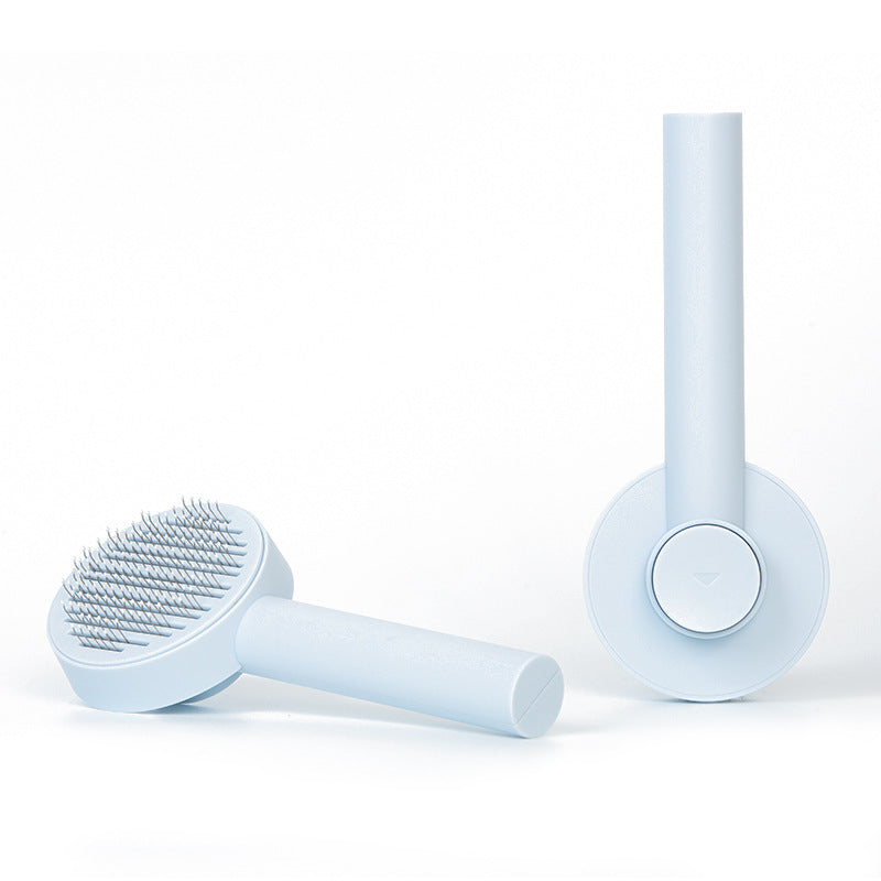 Self-cleaning pet grooming brush – image 5