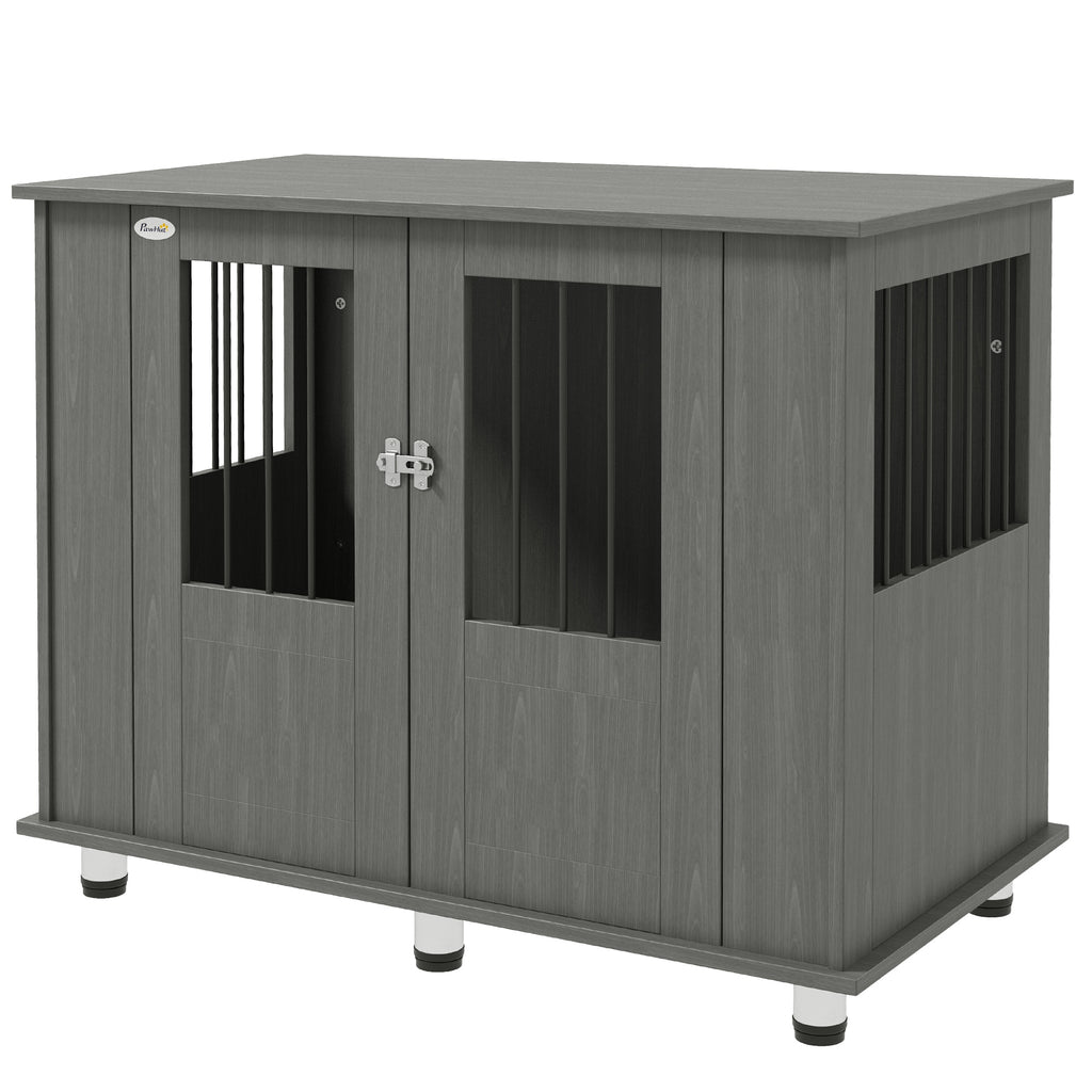 Dog crate table – grey – image 2