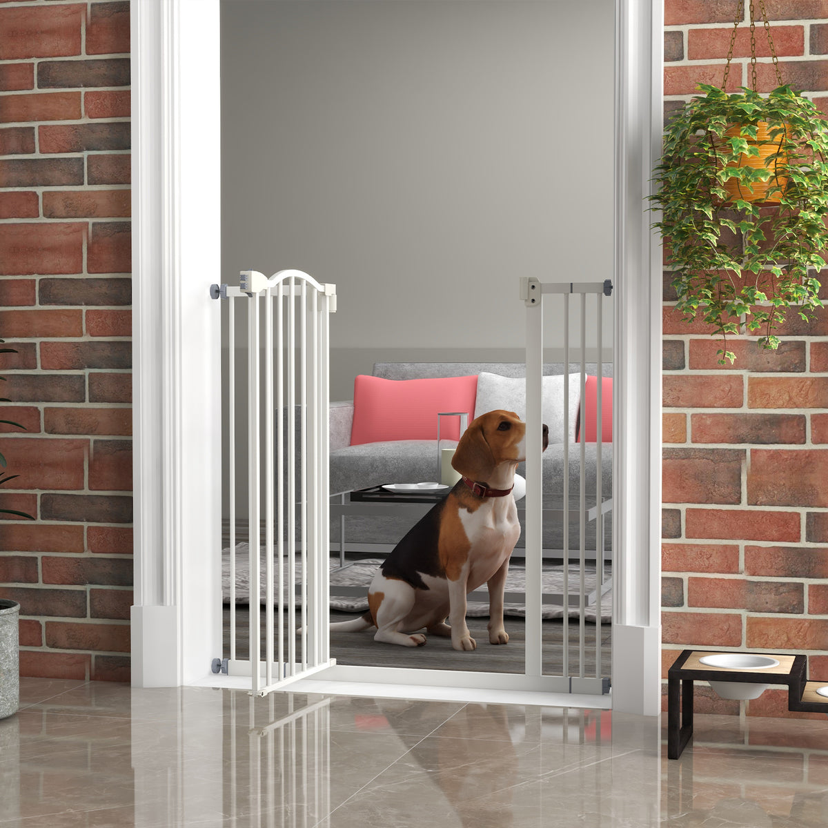 Auto-close metal pet gate – image 3