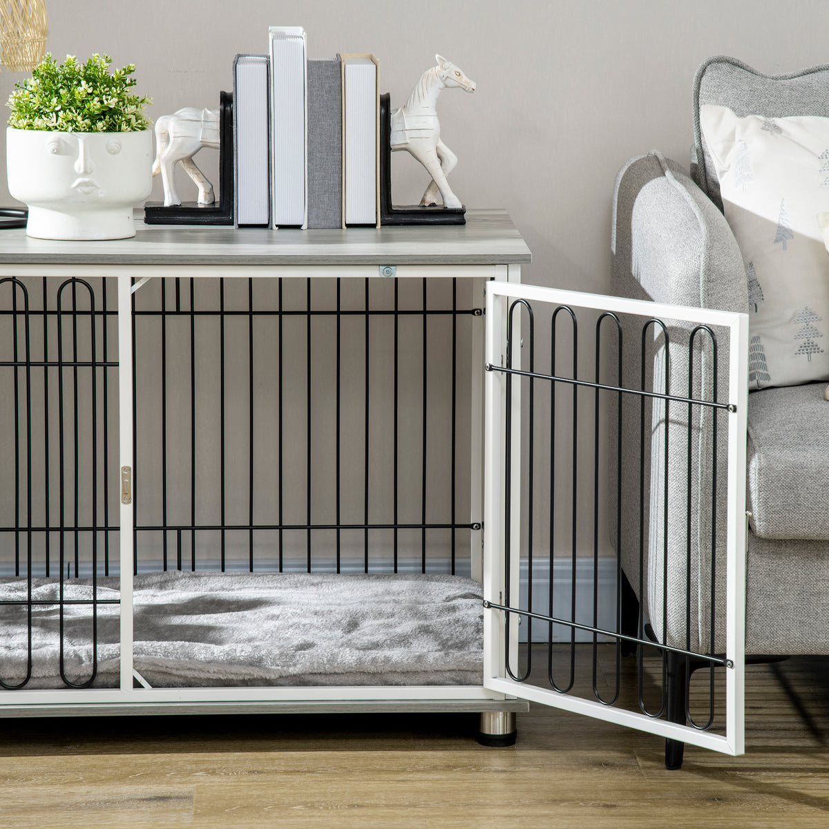 Dog crate side table – image 4