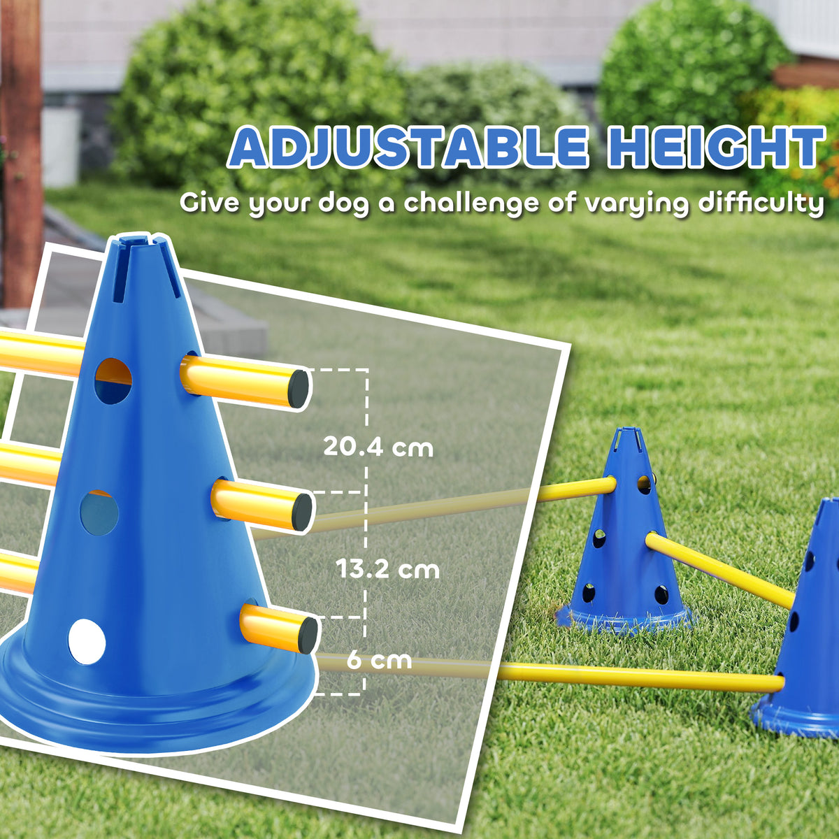 Dog agility jump set – image 3
