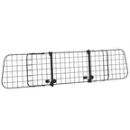 PawHut Adjustable Dog Car Barrier – Black – product view 1
