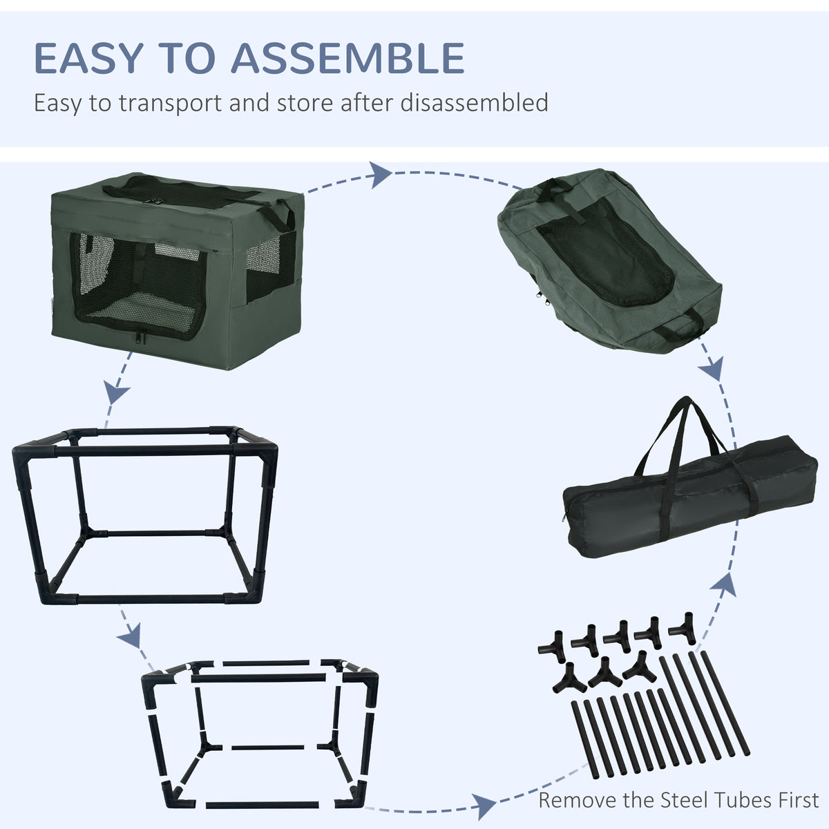 Pet carrier for miniature dogs – image 3