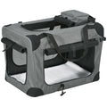 PawHut Oxford Fabric Pet Carrier – Grey, 60cm – product view 1