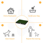 PawHut Grass Dog Toilet Tray – 63 × 51cm – product view 4