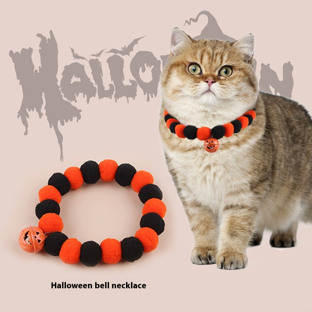 Halloween bell cat collar
