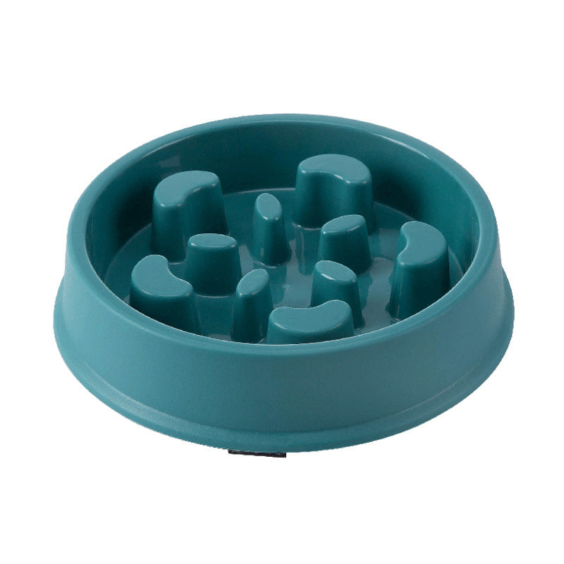 Dark Green slow feeder bowl