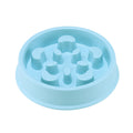 Petal shaped pet slow feeder bowl