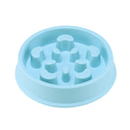 Petal shaped pet slow feeder bowl
