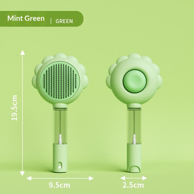 Pet grooming comb variant
