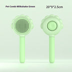 Pet grooming comb variant