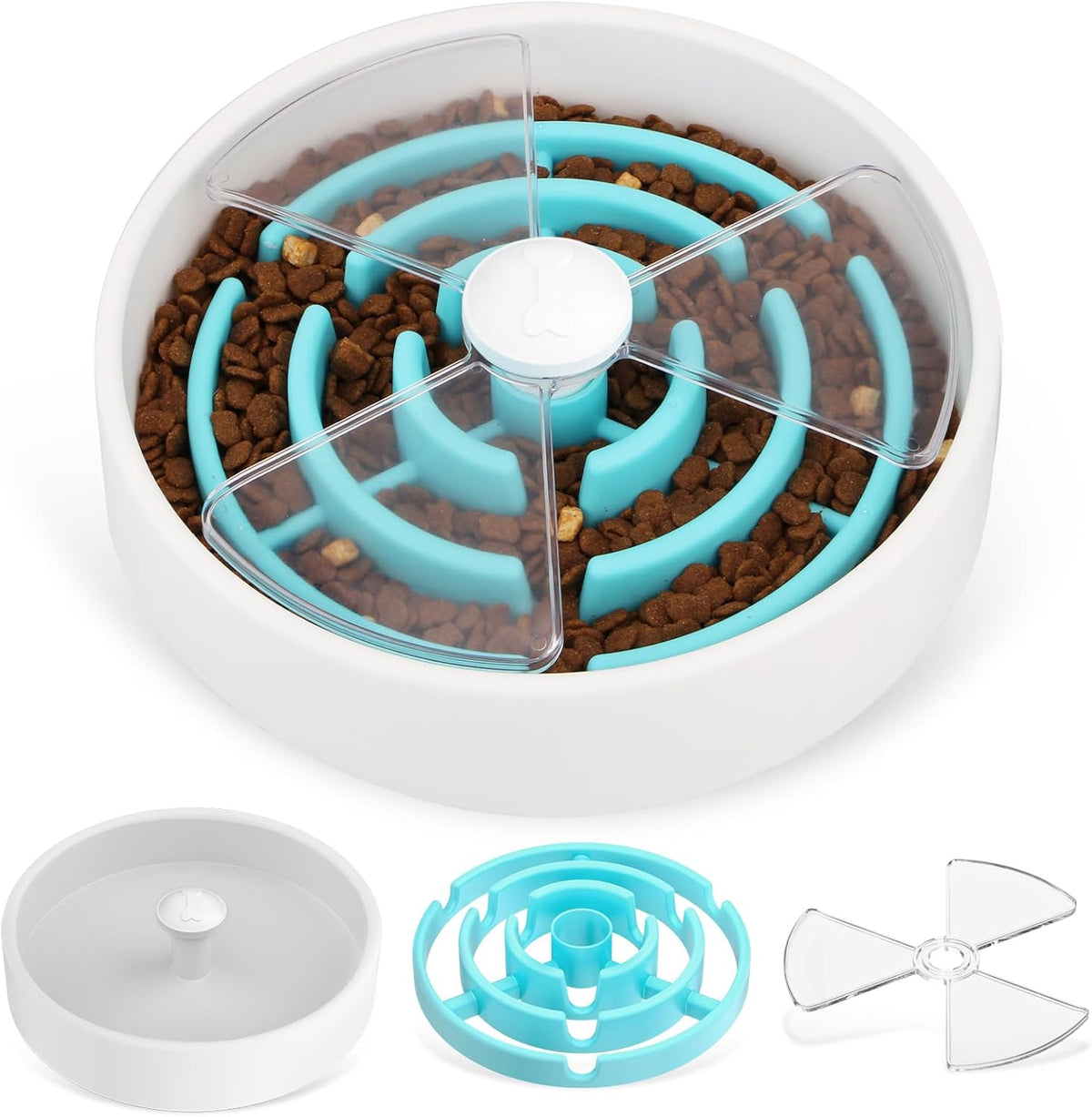 Maze slow feeder bowl Water drop
